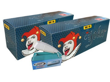 Набір Гільзи Joker 500+500 штук, машинка Dedo Star 800100 фото