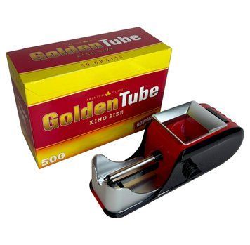 Гільзи GOLDEN TUBE 500 штук та електрична машинка Gerui 12-002 280049 фото