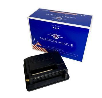 Набір Гільзи AMERICAN AVIATOR 500 штук та поршнева машинка MINI 280052  фото
