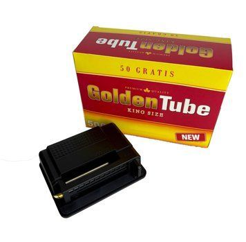 Набір Гільзи GOLDEN TUBE 500 штук та поршнева машинка MINI 280058 фото