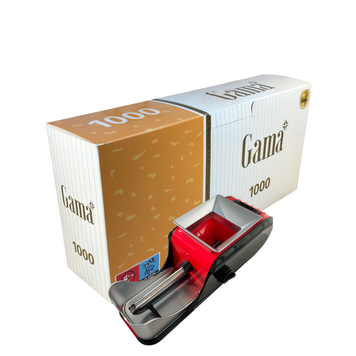 Набір Гільзи Gama 1000 штук та машинка Gerui 12-002 8006 фото